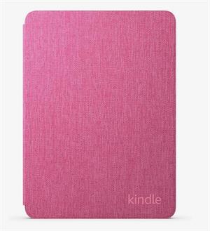 eBookReader Amazon Kindle Paperwhite 2024 Stof cover raspberry forfra